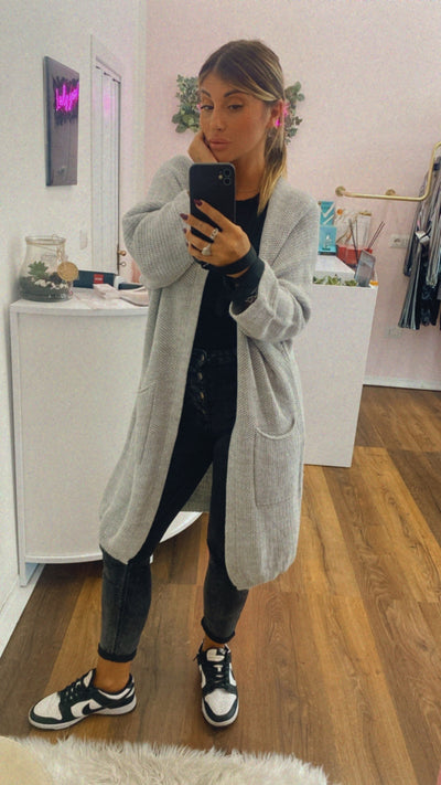 Cardigan maxi