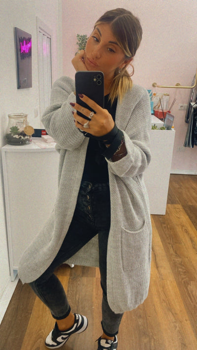 Cardigan maxi